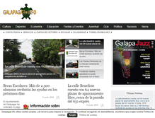 Tablet Screenshot of galapagar.info